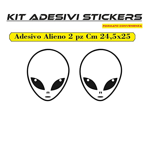 Adesivo ALIENO in vinile per camera da letto Arte mobile Adesivi porta camera finestra Oggettistica Per La Casa Vinile Stickers Rimovibili COD.I0043 a €12.99 solo da DualColorStampe