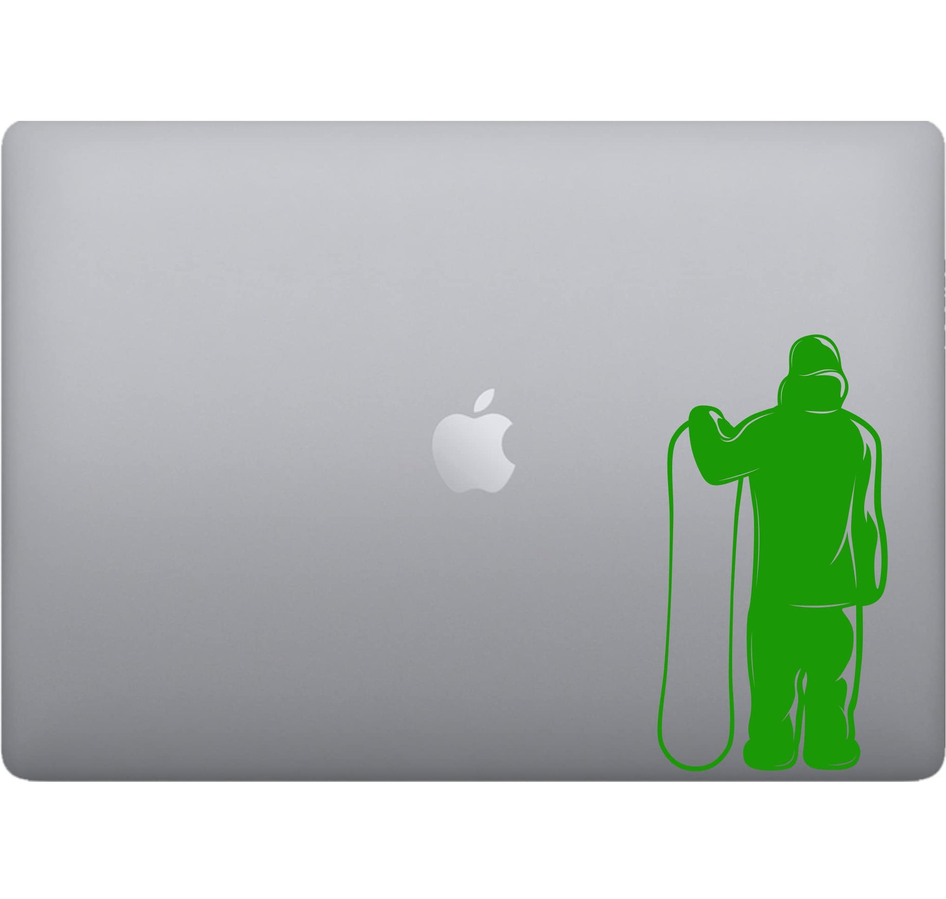 Adesivo SNOWBOARDER per pc auto decalcomania vinile tablet computer decalcomania arte mela -Vinile colore a scelta COD.P0065 a €10.99 solo da DualColorStampe