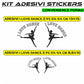 Adesivi I LOVE DANCE stickers ballerina per auto moto accessori stickers decorativi vinile COLORE A SCELTA COD.0015 a €9.99 solo da DualColorStampe