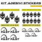 Adesivi Stickers -TESCHIO FAST- Moto Casco Scooter Auto tuning Motociclo vinile COD.M0005 a €14.99 solo da DualColorStampe