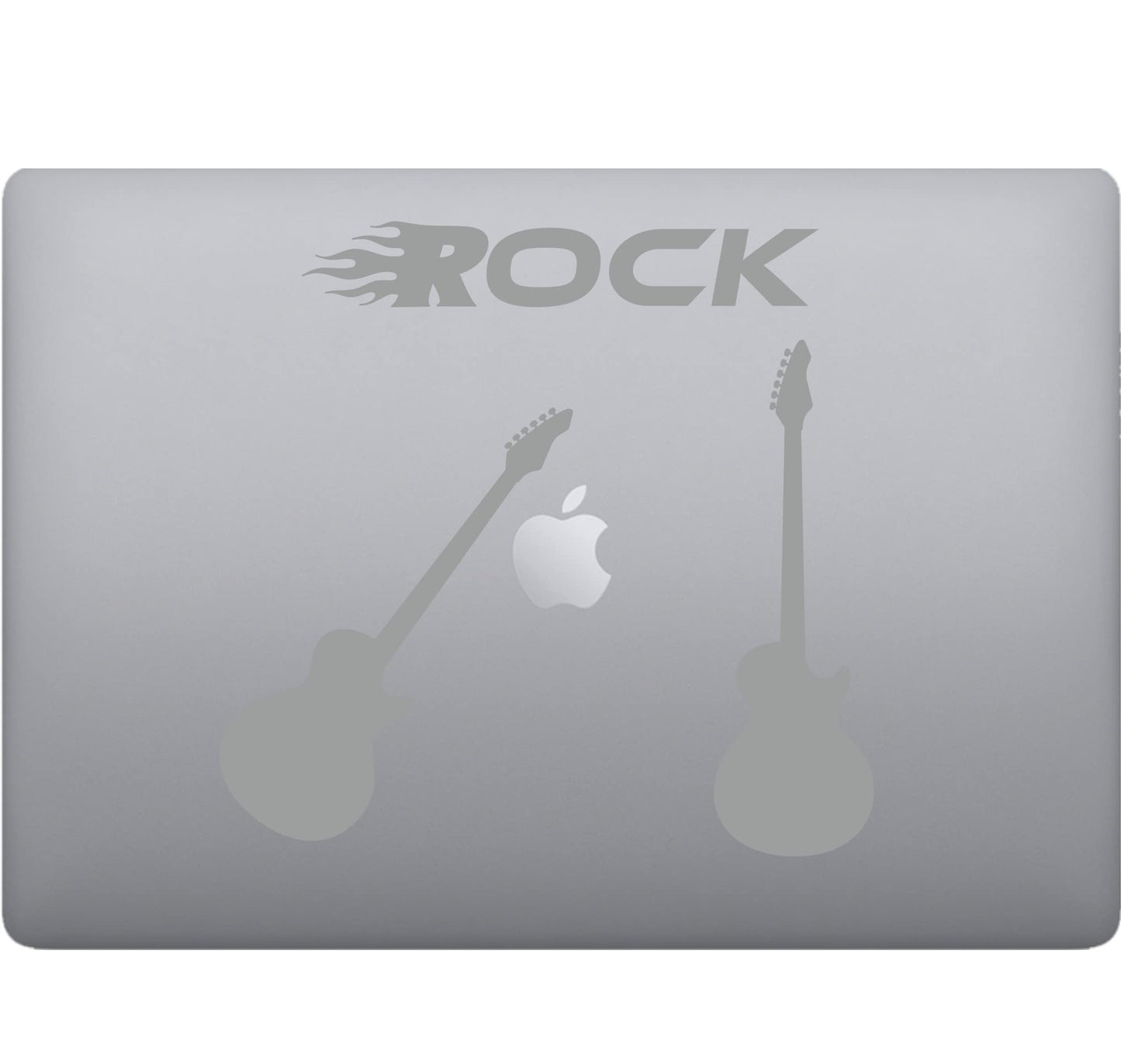 Adesivo Rock GUITAR-CHITARRA decalcomania vinile tablet computer , macbook , decalcomania arte mela -Vinile colore a scelta COD.P0058 a €10.99 solo da DualColorStampe