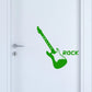 Adesivo Chitarra per porta camera vetro finestra armadio stickers guitar COD.I0035 a €9.99 solo da DualColorStampe
