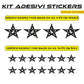 Adesivi Respect for Biker (18 pz) per Moto-auto Porta Casco Scooter Motociclo vinile Tuning COD.M0015 a €10.99 solo da DualColorStampe