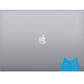 Adesivi gattino love Laptop Sticker Decalcomania Vinile Tablet Art Graphic Laptop Vinile adesivo macbook decalcomania arte mela -Vinile colore a scelta COD.P0045 a €9.99 solo da DualColorStampe