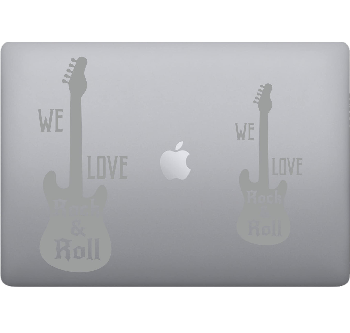 Adesivo Rock GUITAR-CHITARRA decalcomania vinile tablet computer , macbook , decalcomania arte mela -Vinile colore a scelta COD.P0059 a €10.99 solo da DualColorStampe