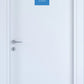 Adesivo IGIENIZZA QUI LE MANI decorazione per porta bagno INGRESSO ristorante water sanitari COD. I0015 a €13.99 solo da DualColorStampe