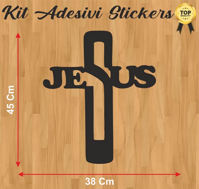 DualColorStampe Adesivi compatibili con Scania Iveco Man Daf Volvo per camion tir furgone jesus Gesù decorazioni camion accessori stickers COD.0221 a €18.90 solo da DualColorStampe