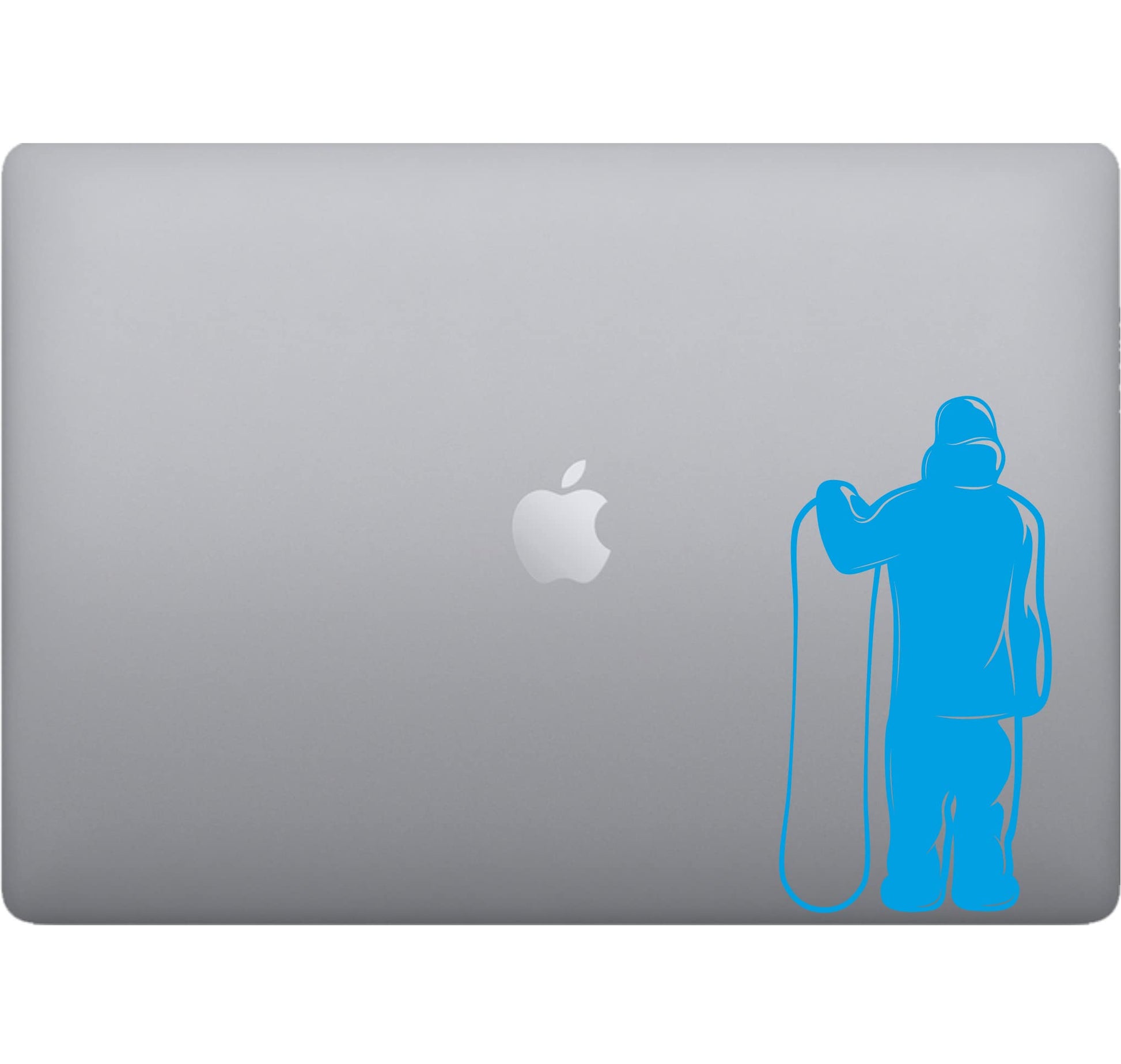 Adesivo SNOWBOARDER per pc auto decalcomania vinile tablet computer decalcomania arte mela -Vinile colore a scelta COD.P0065 a €10.99 solo da DualColorStampe