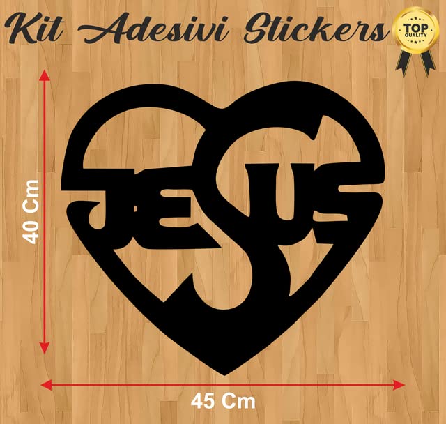 DualColorStampe Adesivi compatibili con Scania Iveco Man Daf Volvo per camion tir furgone Gesù Jesus decorazioni camion accessori stickers COD.0224 a €18.90 solo da DualColorStampe