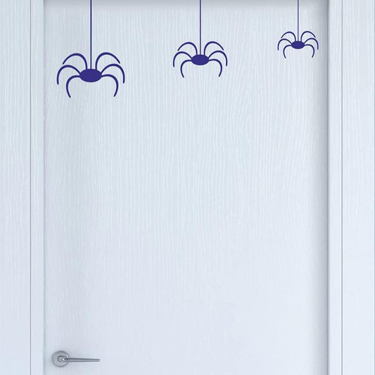 Adesivi -Ragni- rimovibili Decorazioni per la porta per cameretta BAMBINI Camera casa COD.I0053 a €11.99 solo da DualColorStampe