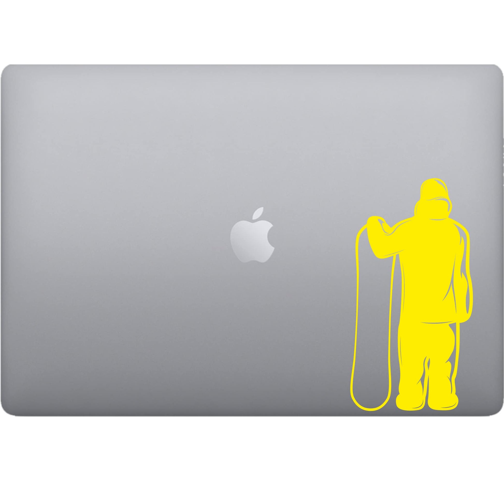 Adesivo SNOWBOARDER per pc auto decalcomania vinile tablet computer decalcomania arte mela -Vinile colore a scelta COD.P0065 a €10.99 solo da DualColorStampe