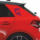 Adesivo TESCHIO SKULL CRANIO DX-SX-Fuoristrada 4X4 Fiancate Cofano Offroad Adesivi Stickers Fiancate AUT Decal -Vinile colore a scelta COD.0081 a €12.99 solo da DualColorStampe