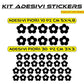 Adesivo -FIORI CASCO DONNA- decorazione per scooter casco auto moto stickers COD.C0022 a €9.99 solo da DualColorStampe