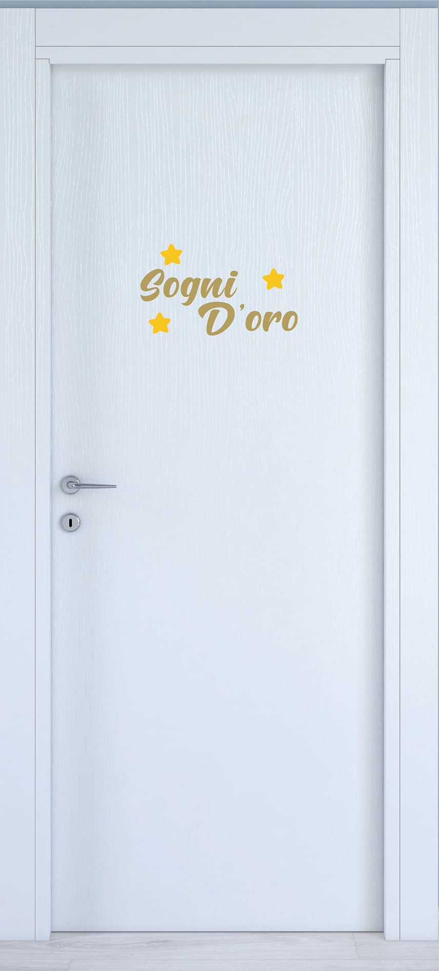 Adesivo sogni d'oro impermeabile Decorazioni per la casa PVC stickers porta camera finestra Oggettistica Per La Casa Vinile Adesivi Rimovibili regalo nascita COD.I0044 a €9.99 solo da DualColorStampe