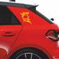 Adesivo TESCHIO SKULL CRANIO DX-SX-Fuoristrada 4X4 Fiancate Cofano Offroad Adesivi Stickers Fiancate AUT Decal -Vinile colore a scelta COD.0081 a €12.99 solo da DualColorStampe