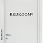 Adesivi Camera da letto Bedroom porta ingresso home decalcomania casa COD.I0004 a €11.99 solo da DualColorStampe