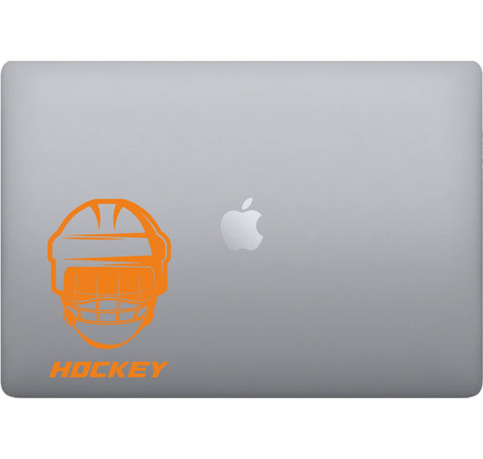 Adesivo HOCKEY sport giocatore di hockey su ghiaccio decalcomania vinile tablet computer, decalcomania arte mela -Vinile colore a scelta COD.P0066 a €9.99 solo da DualColorStampe