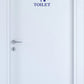 Adesivo Toilette OMINI DIVERTENTI decorazione per porta bagno ristorante water sanitari COD. I0013 a €12.99 solo da DualColorStampe
