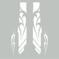 DualColorStampe Adesivi Forcella Bici MTB Mountain Bike Stickers Accessori Bicicletta Decalcomanie Tribale B0037 a €15.99 solo da DualColorStampe