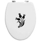 Adesivi FIORI Per Toilette Divertenti Sticker WC Simpatici Per Coperchio Del WC Per Bagno Wc Decor -Colore a scelta COD.I0068 a €10.99 solo da DualColorStampe
