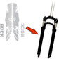 Set completo Adesivi Cerchi Bici MTB 26'' - 27,5'' - 28-29'' Pollici, adesivi forcella MTB, adesivi telaio MTB mani B0067 a €45.00 solo da DualColorStampe