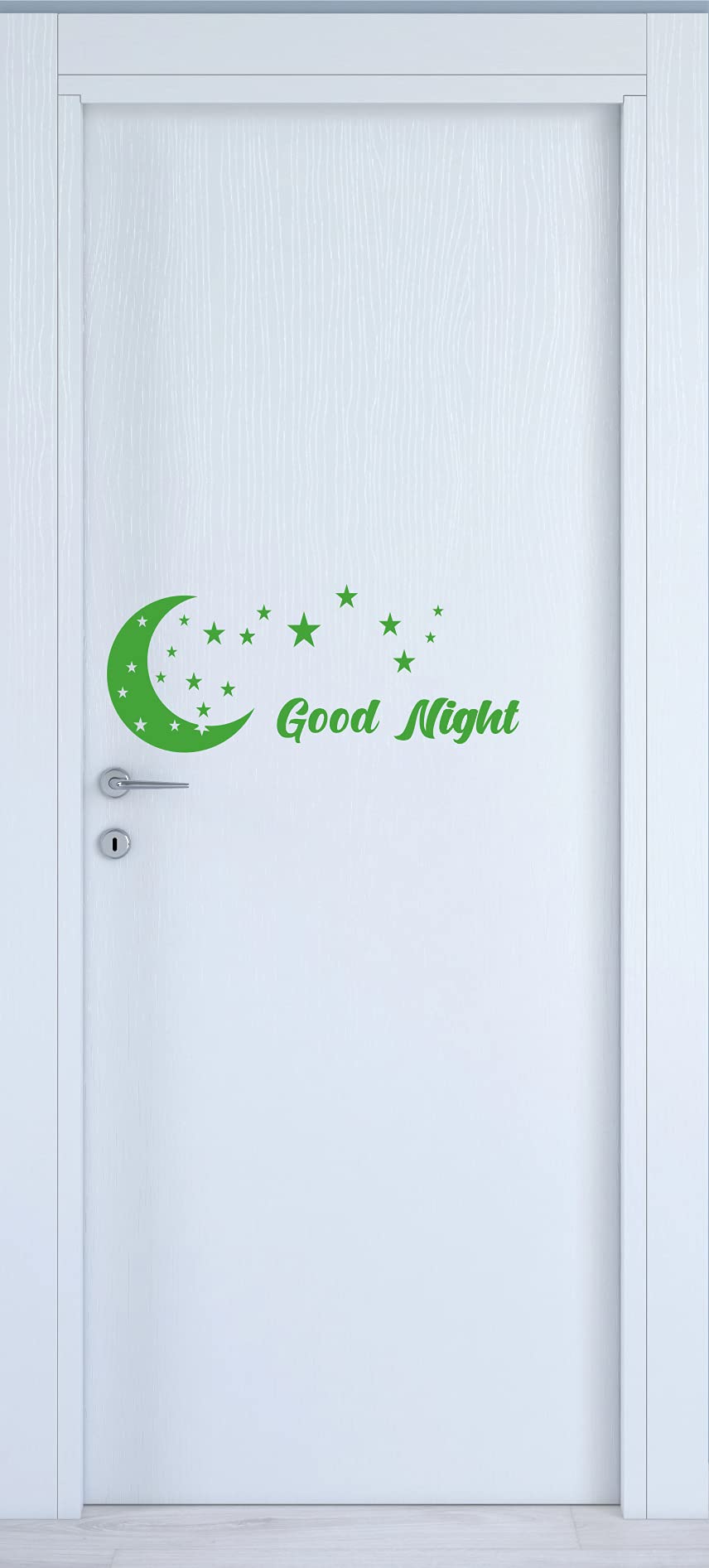 Adesivo Good Night Decalcomania Porta Finestra Vinile Adesivi Murali Cameretta Per Bambini regalo nascita armadio stickers COD.I0034 a €10.99 solo da DualColorStampe