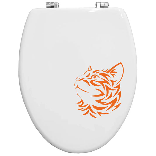 Adesivi GATTO Per Toilette Divertenti Sticker WC Simpatici Per Coperchio Del WC Per Bagno Wc Decor -Colore a scelta COD.I0072 a €10.99 solo da DualColorStampe