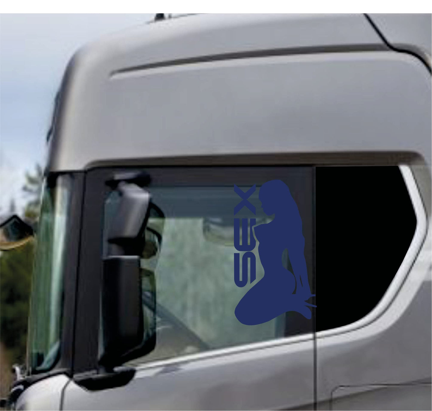 DualColorStampe Adesivi Compatibili con Scania Daf Iveco Man Camion accessori camion stickers camion finestrino SEX DONNA COD.0333 a €19.99 solo da DualColorStampe