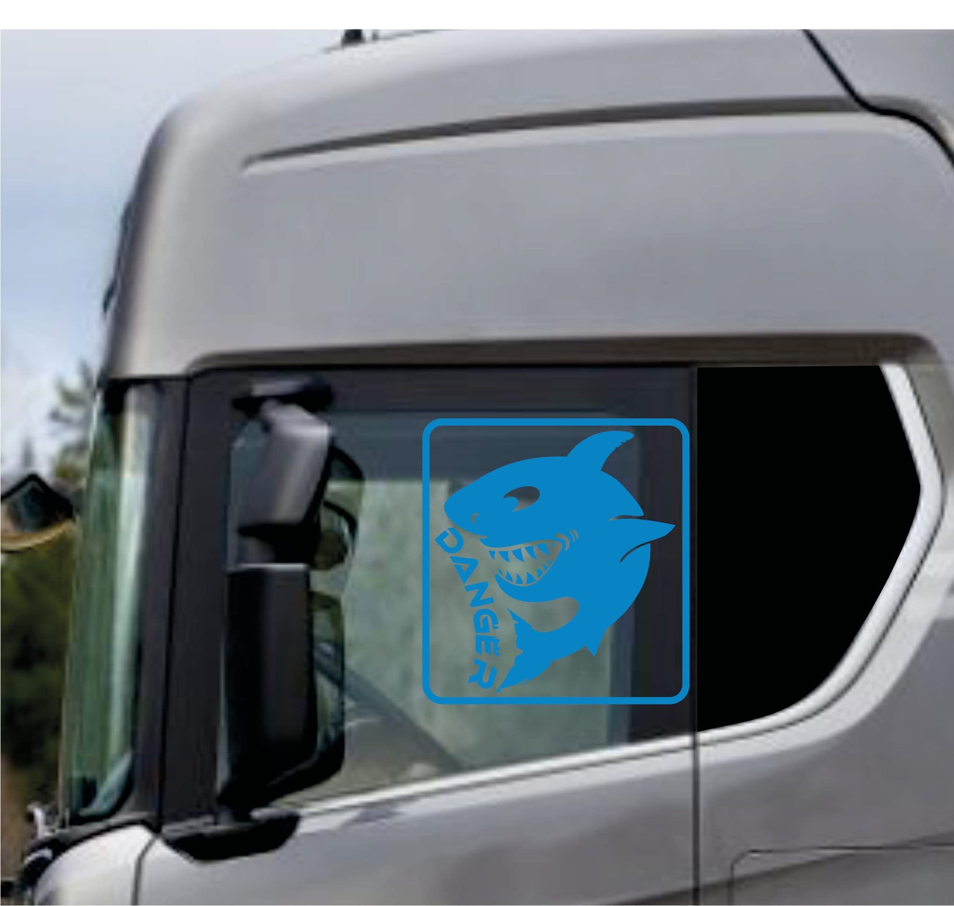 DualColorStampe Adesivi Compatibili con Scania Daf Iveco Man Camion accessori camion stickers camion finestrino DANGER COD.0334 a €19.99 solo da DualColorStampe