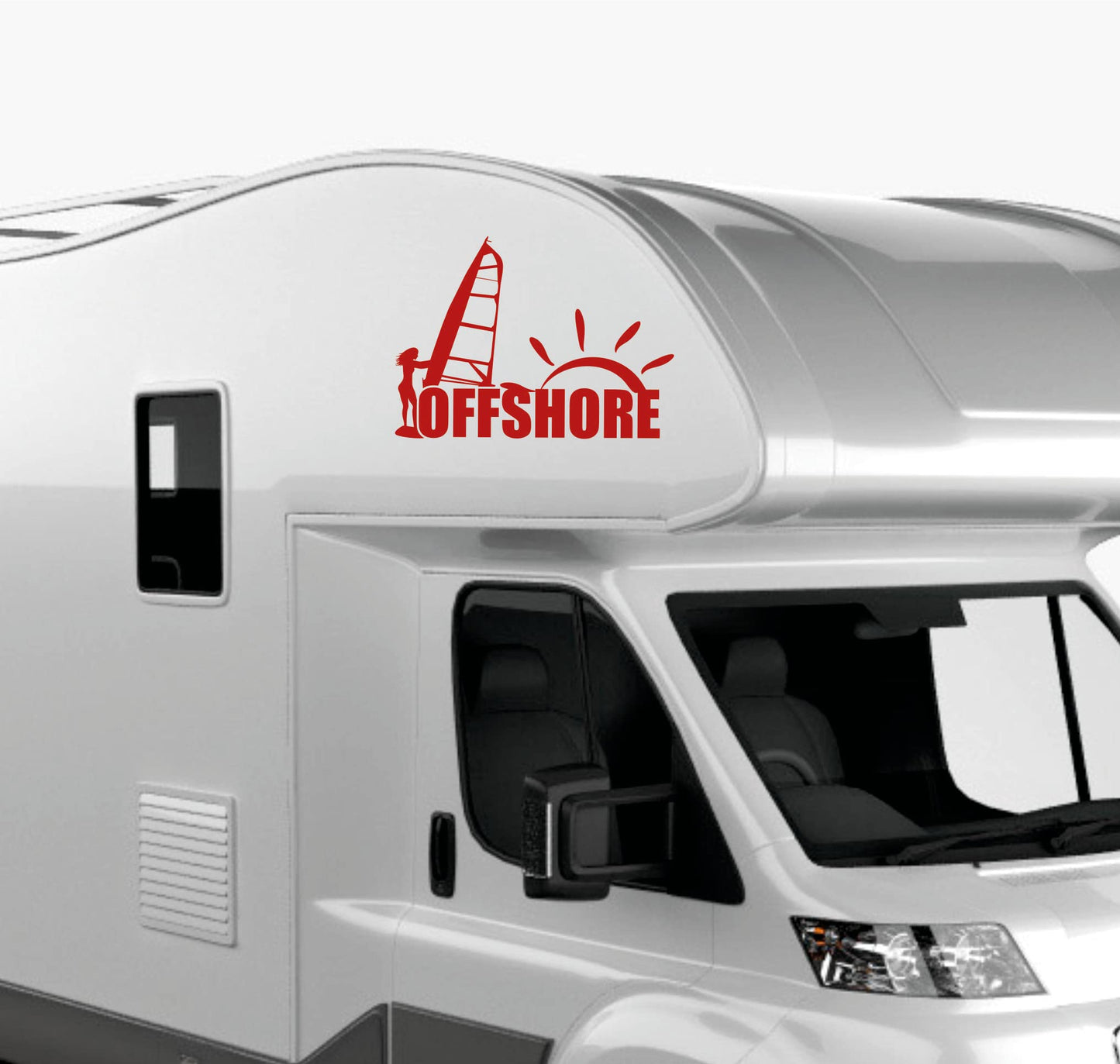 DualColorStampe Adesivi per Camper Compatibili con Adria Arca Bürstner Carthago Chausson Elnagh Mclouis Caravan Motorhome roulotte OFF SHORE COD.0326 a €24.99 solo da DualColorStampe