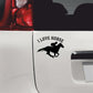 Adesivo I LOVE HORSE accessori equitazione cavallo Auto SUV Carrozzeria Finestra Decalcomanie auto casa porta TUNING Divertente Sticker Decal- vinile colore a scelta COD.0078 a €9.99 solo da DualColorStampe