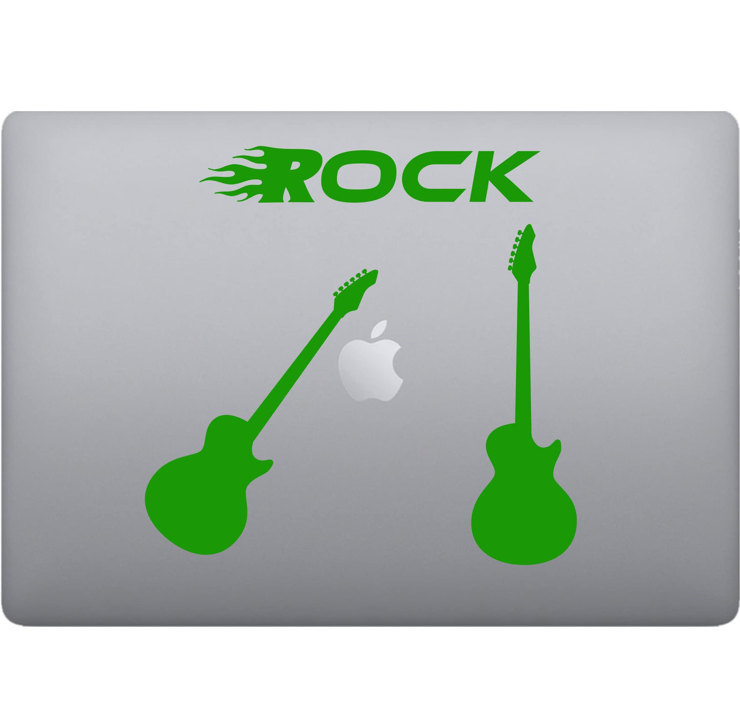 Adesivo Rock GUITAR-CHITARRA decalcomania vinile tablet computer , macbook , decalcomania arte mela -Vinile colore a scelta COD.P0058 a €10.99 solo da DualColorStampe