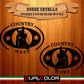 DualColorStampe Adesivo TRASPORTO CAVALLI horse stickers rimorchio per carrello traino Colore a scelta COD.0155 a €30.99 solo da DualColorStampe