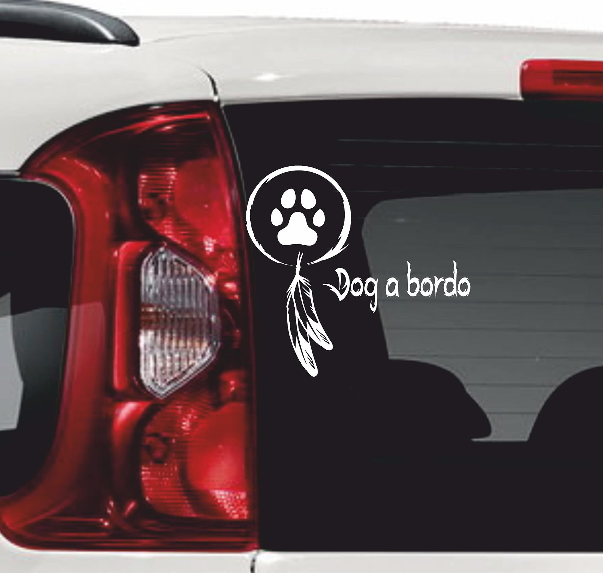 Adesivi per Auto Moto - Cane a Bordo Dog a bordo stickers decorativi auto COD.0008 a €9.99 solo da DualColorStampe