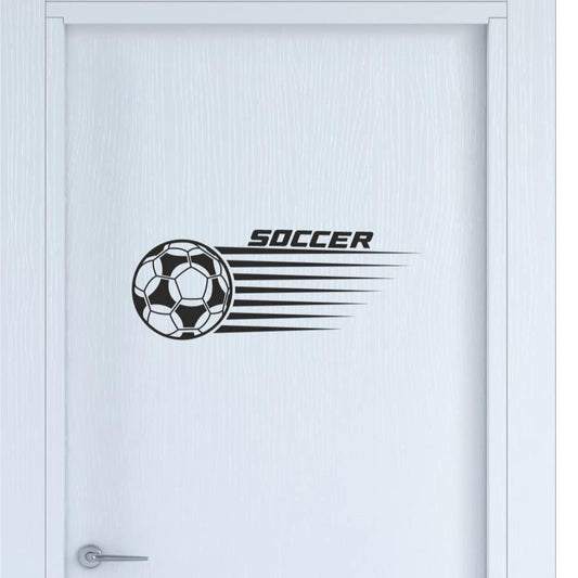 Adesivo CALCIO adesivo gamer ball stickers Adesivi porta camera finestra Oggettistica Per La Casa Football adesivo pallone Vinile Adesivi Rimovibili -COD.I0095 a €14.99 solo da DualColorStampe