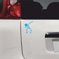 Adesivi teschio cranio per auto moto accessori stickers decorativi vinile COLORE A SCELTA COD.0016 a €9.99 solo da DualColorStampe
