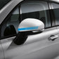 DualColorStampe Adesivi per Specchietti Retrovisori universali Car strisce Stripes Design sportivo Confezione da 6 unità accessori auto stickers COD.0261 a €9.99 solo da DualColorStampe
