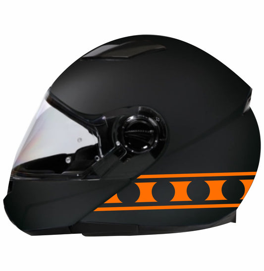 DualColorStampe Adesivi per casco cuori moto motorino Helmet universale Stripes Strisce Design sportivo stickers COD.C0053 a €12.99 solo da DualColorStampe