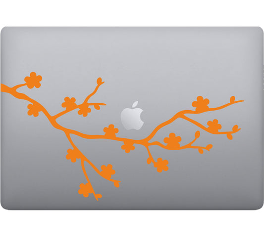 Adesivo fiore di ciliegio Laptop Sticker Decalcomania Vinile Tablet Vinile adesivo macbook decalcomania arte mela -Vinile colore a scelta COD.P0047 a €10.99 solo da DualColorStampe