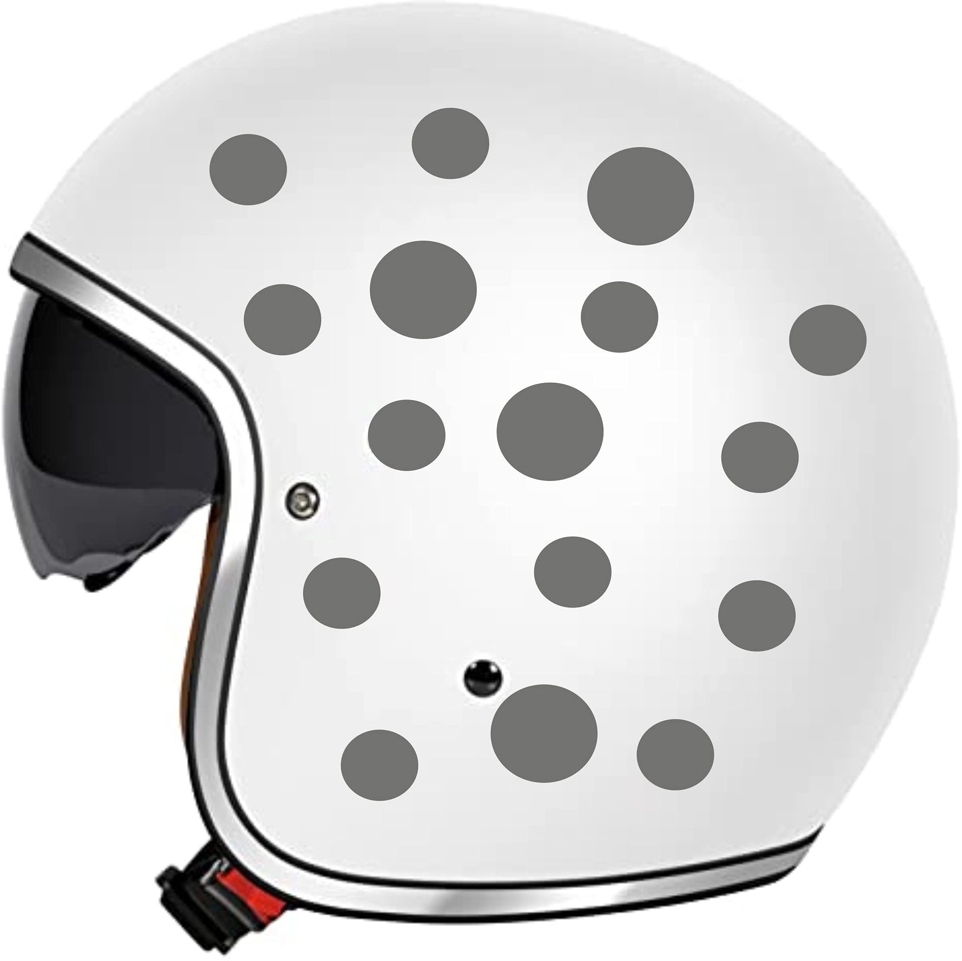 Adesivi casco palline- decorazione per scooter casco auto moto stickers  COD.C0010
