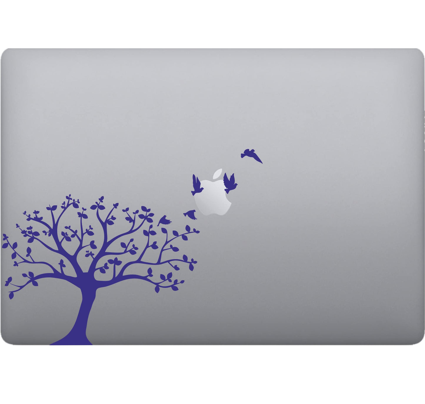 Adesivo albero uccellini Laptop Sticker Decalcomania Vinile Tablet Vinile adesivo macbook decalcomania arte mela -Vinile colore a scelta COD.P0048 a €10.99 solo da DualColorStampe