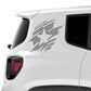 DualColorStampe Adesivi compatibili con JEEP RENEGADE fiancata laterale off road stella militare Adesivi Stickers Auto Decal accessori auto decorazione 0310 a €25.99 solo da DualColorStampe
