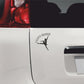 Adesivi I LOVE DANCE stickers ballerina per auto moto accessori stickers decorativi vinile COLORE A SCELTA COD.0015 a €9.99 solo da DualColorStampe