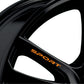 moto cerchi adesivi set adesivi decal vinile