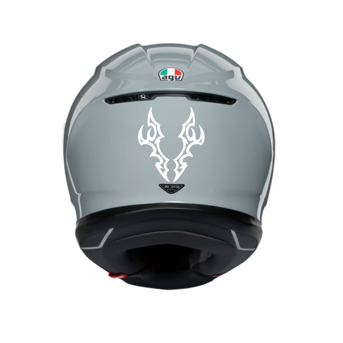 Adesivi TRIBALI CASCO ACCESSORI MOTO decorazione per scooter casco (1 PZ ) vinile colore a scelta COD.C0029 a €9.99 solo da DualColorStampe