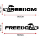 DualColorStampe Adesivi Compatibili con Sea Doo Sticker moto d'acqua delfini FREEDOM Colore a scelta COD.M0287 a €14.99 solo da DualColorStampe
