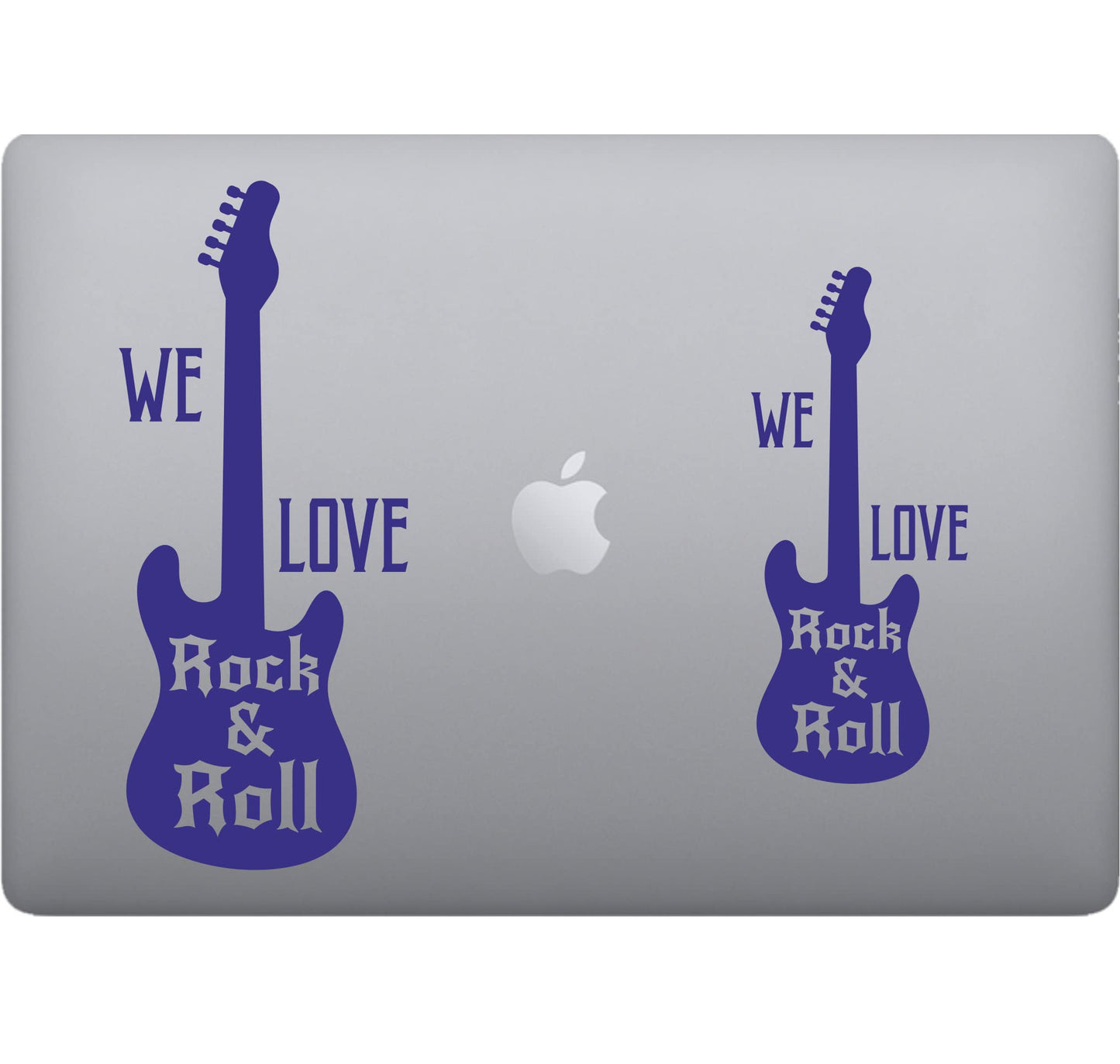 Adesivo Rock GUITAR-CHITARRA decalcomania vinile tablet computer , macbook , decalcomania arte mela -Vinile colore a scelta COD.P0059 a €10.99 solo da DualColorStampe