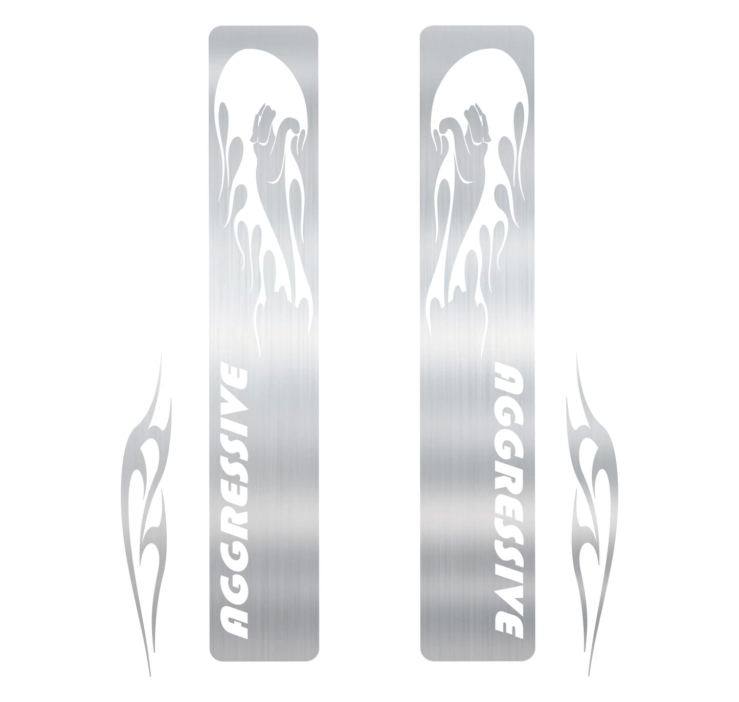 DualColorStampe Adesivi Forcella Bici MTB Mountain Bike Stickers Accessori Bicicletta Decalcomanie Aggressive B0038 a €15.99 solo da DualColorStampe