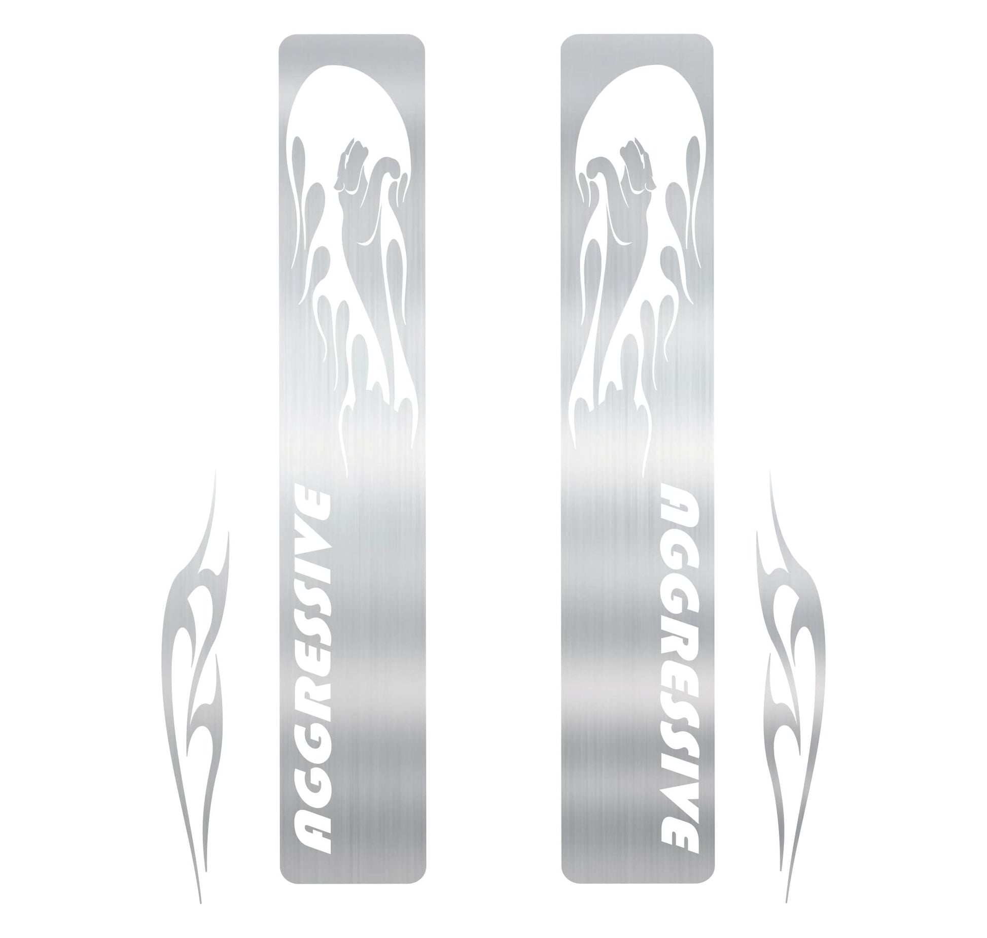 DualColorStampe Adesivi Forcella Bici MTB Mountain Bike Stickers Accessori Bicicletta Decalcomanie Aggressive B0038 a €15.99 solo da DualColorStampe