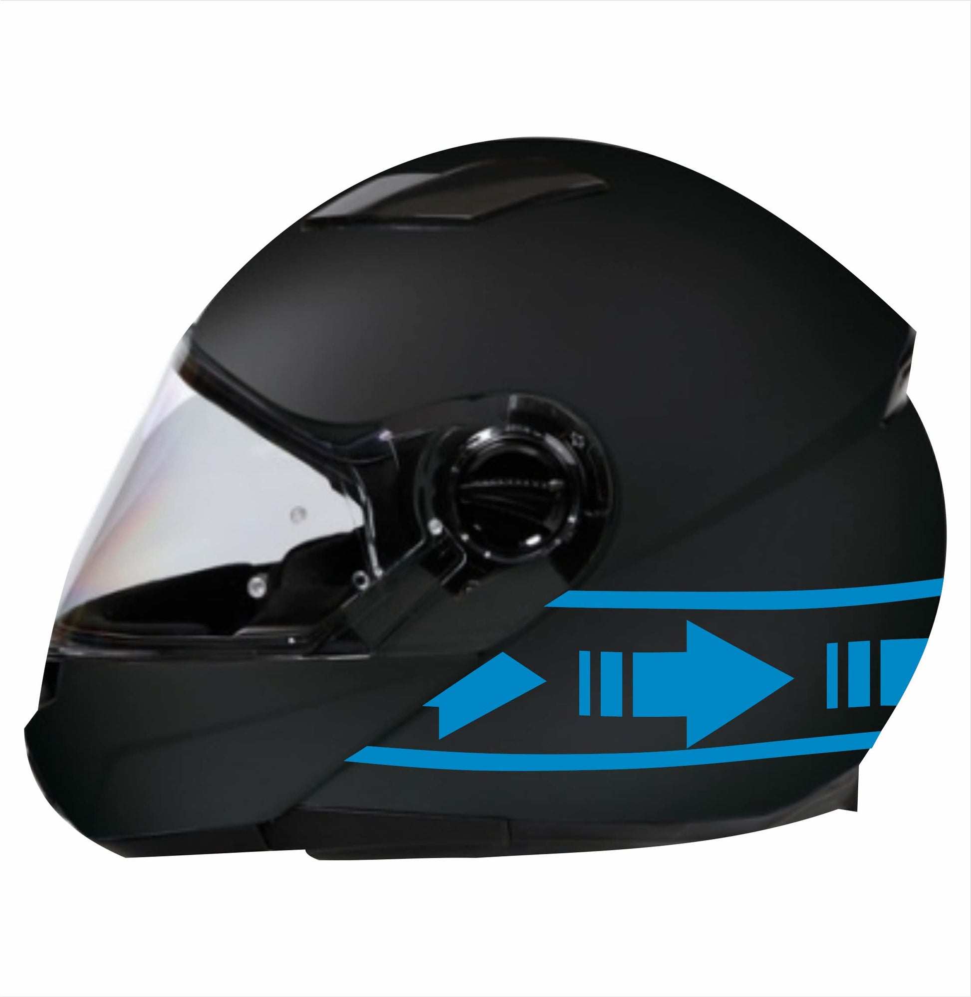 DualColorStampe Adesivi per casco moto motorino Helmet universale Stripes Strisce Design sportivo Frecce stickers COD.C0046 a €12.99 solo da DualColorStampe